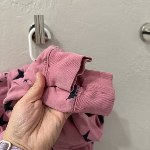 Primary Pink & Blue Star Zip Hoodie Sweatshirt - Picture 7 of 8